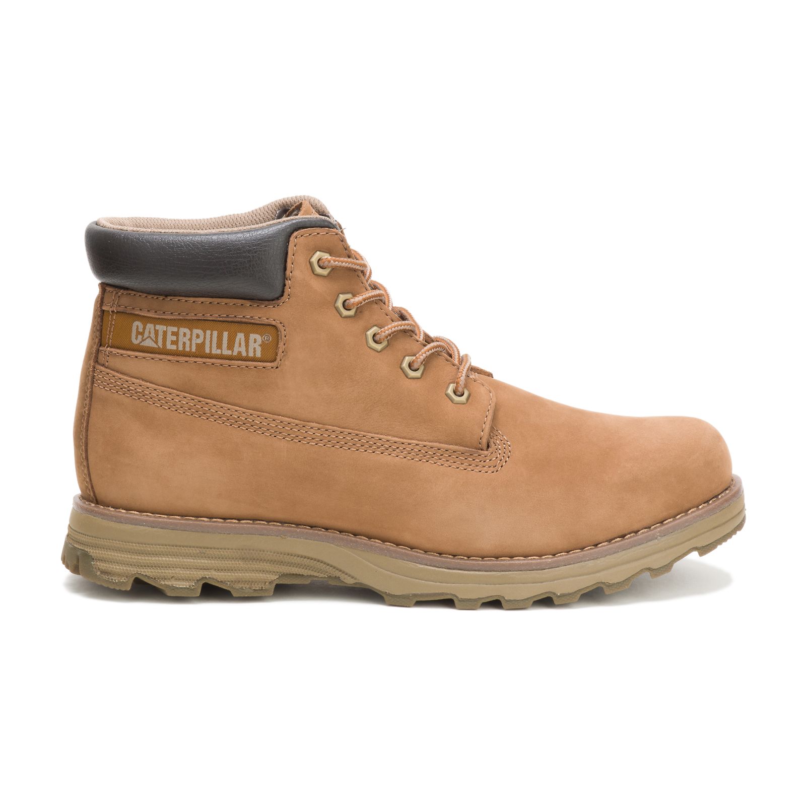 Caterpillar Founder - Mens Work Boots - Brown - NZ (960XSMTWL)